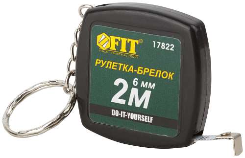 Рулетка-брелок Fit 2м арт 17822