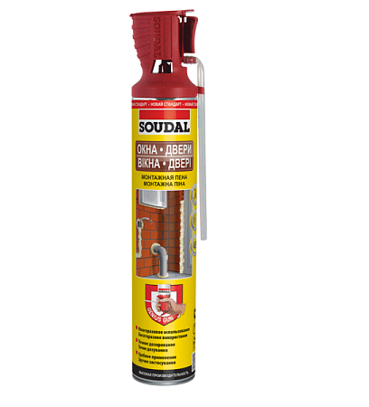 Пена монтажная Soudal Genius Gun 750 мл 131132  