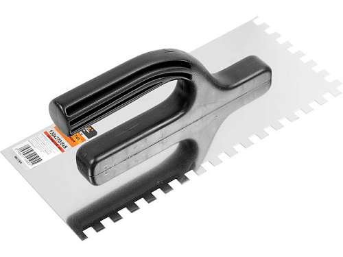 Гладилка нерж. 130х270мм зуб 6х6мм STARTUL MASTER ST1050-26