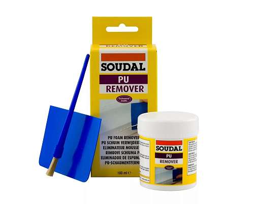 Очиститель застывшей пены 100мл. ''Soudal'' код116544