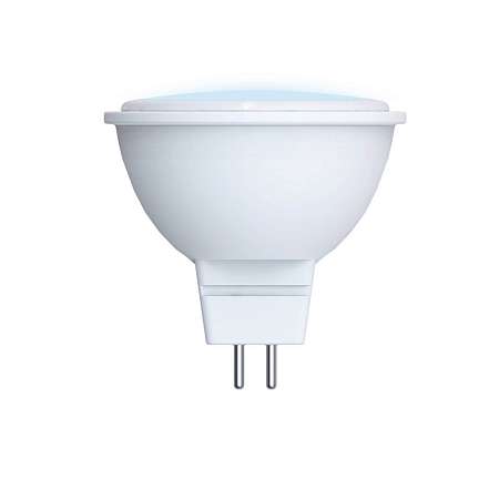 Лампа светодиодная GU5.3 UNIEL яркая  6W 220V тёплая 3000К UL-00002424