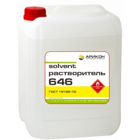 Растворитель 646 "АРИКОН" 10л