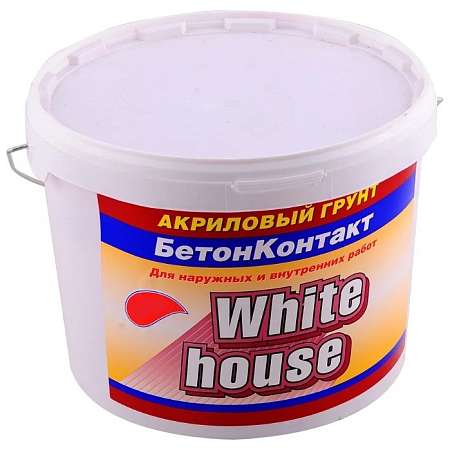 Грунтовка Бетон-контакт White House 6кг 22517