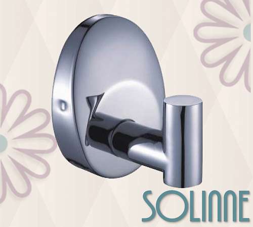 Крючок "Solinne" одинарный 16011 хром 2536.302