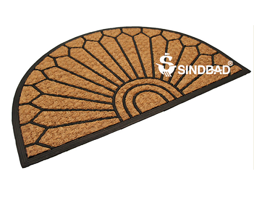 Коврик 60х90см (9мм) кокосовый на резиновой основе Арт.:3005 "Sindbad"