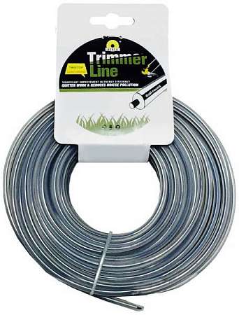 Леска Д- 4,0мм звезда нейлон 15м.  "Trimmer Line"  7705004015