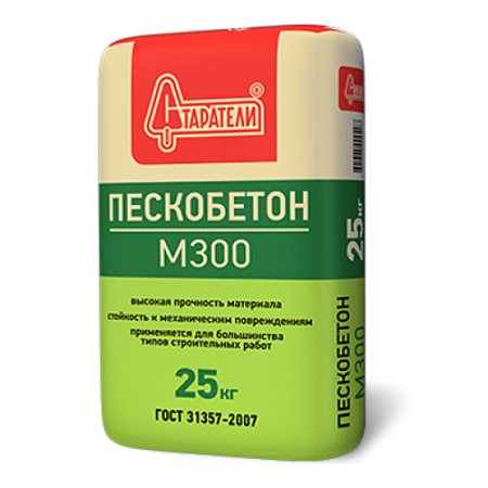 Пескобетон М-300 Старатели 25 кг