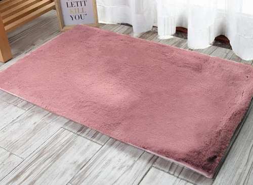Коврик 60х100см плюшевый Dasch, My Bunny, розовый 10386