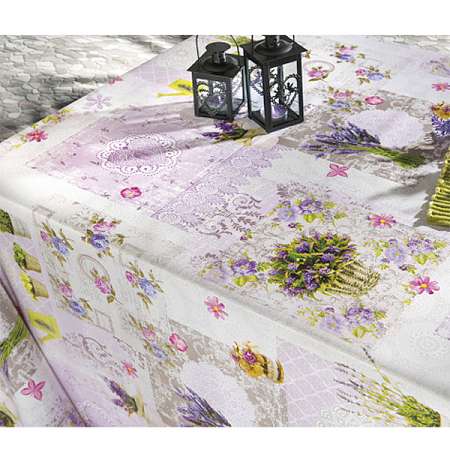 Клеенка Wondertex 140 см 9074/01 Кружевные цветы