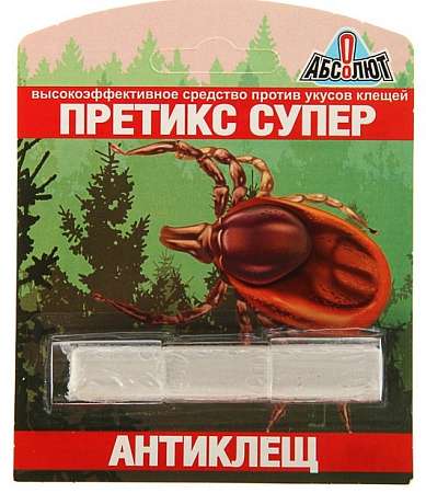 Мелок от клещей "Претикс" в блистере, 10г  3506694