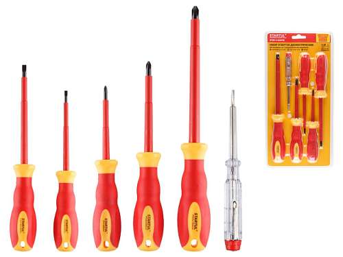 Набор отверток диэлектрических Startul Master 6шт ST3051-6