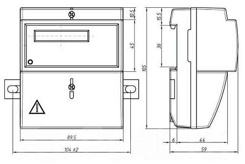 Счетчик CE101 R5.1 145 М6 Энергомера
