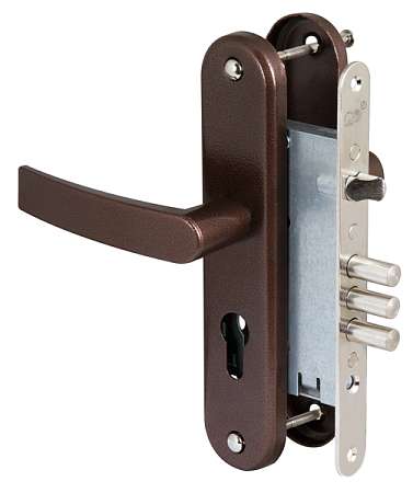 Замок врезной ЗВ 4-31.55 78930  медный антик Замок врезной ЗВ 4-31.55 78930  медный антик