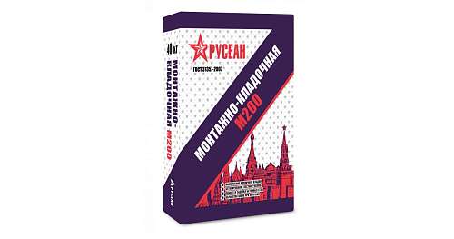 Смесь М-200 Русеан Монтажно-кладочная 40 кг