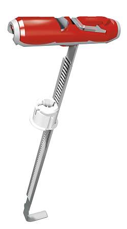 Дюбель "Fischer" DUOTEC d10мм/9.5-55мм универсальный, под шуруп d4.5/5мм, нейлон 537258