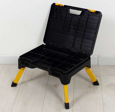 Стремянка Step Stool, 1 ступень с ящиком для инструментов Joy Home 12819