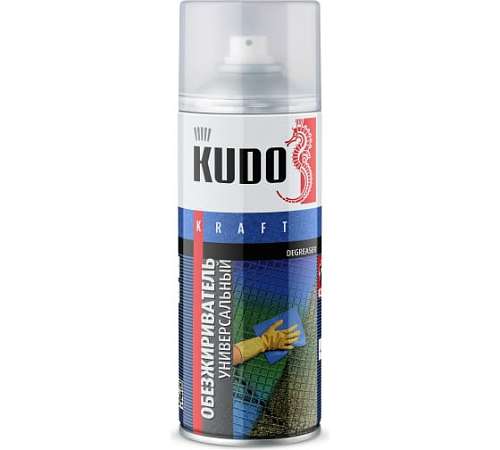 Обезжириватель универсальный аэрозольный Kudo 520мл 9102