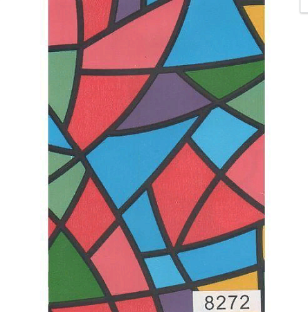 Пленка самоклеящаяся D&B 45см 8272 РАЗНОЦВЕТНЫЕ ФИГУРЫ 