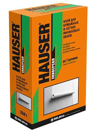 Клей обойный Hauser, универсальный 250гр. 84934