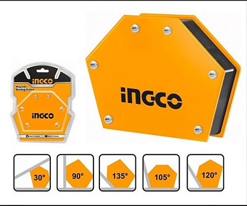 Магнитный держатель для сварки INGCO до 11кг AMWH50042