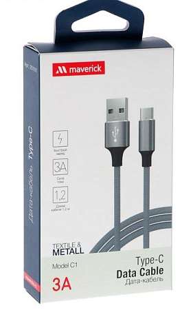  Maverick Textile & Metall C1, Type-C - USB, 3, 1.2,   4682967