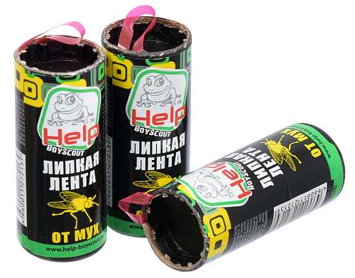 Лента от мух липкая "Help" 80240