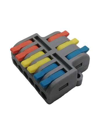  Клемма "DEFA" DF-63 универсальная монтажная, двусторонняя 32А, 0.08-4мм²  