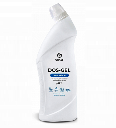 Дезинфицирующий чистящий гель "Grass" DOS GEL Professional 750мл 125551