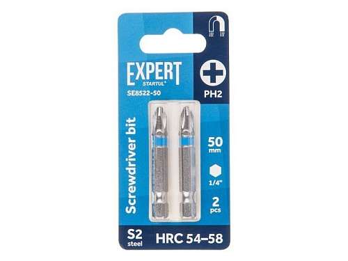 Насадка крестообразная PH2 50мм 2шт EXPERT STARTUL SE8522-50
