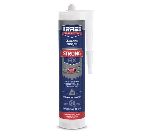 Клей KRASS ЖГ Strongfix для тяжелых элементов 280 мл 9591365
