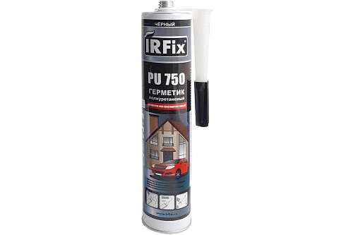 Герметик IRFIX полеуретановый PU-740 черный 600мл 