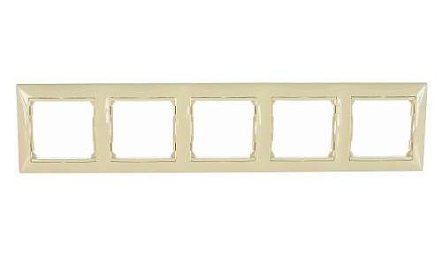  Рамка "Legrand" Valena крем 5м  774355  