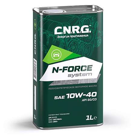   C.N.R.G. N-Force System 10W-40SG/CD 1.