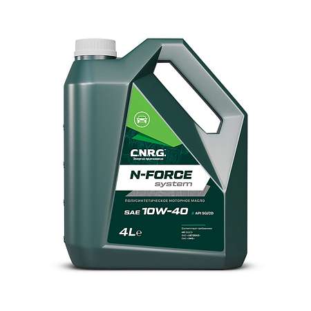 Масло моторное C.N.R.G. N-Force System 10W-40SG/CD 4л.