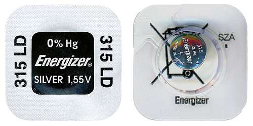 Батарейка часовая Energizer (315LD) SR716SW, SR67, 1187SO, S38