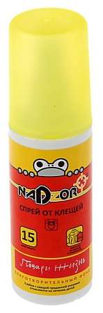 Спрей от клещей "Nadzor" 100мл  2320315