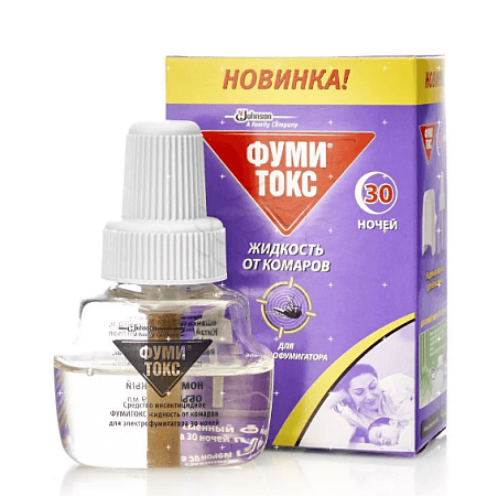 SC J Фумитокс Жидкость для фумигатора 30 ночей, 646845/643807