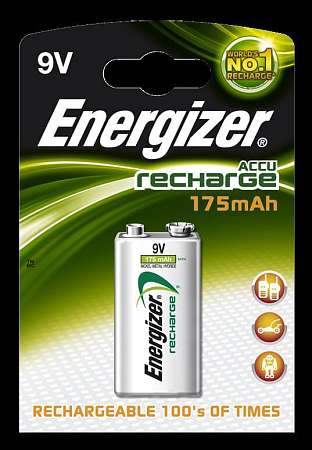 Батарейка аккум. Energizer Power Plus NH22 175mA/h (цена за 1шт)