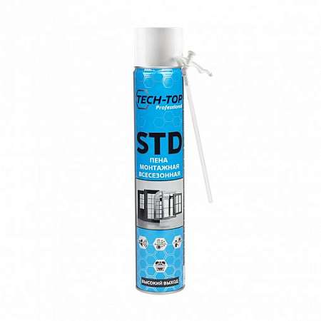 Пена монтажная Tech-Top STD всесезонная 740мл 244030