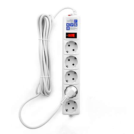  Фильтр сетевой POWER CUBE SPG-B-15  (5гнёзд,  5м) серый  04948  