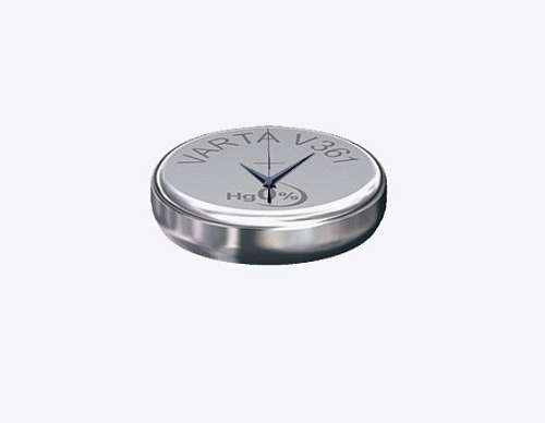 Батарейка часовая Varta 361, SR721W Silver Oxide 1.55V