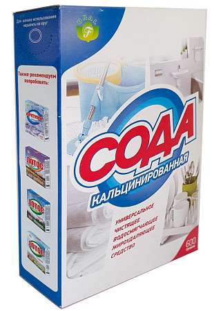Сода кальцинированная 600гр. Флора