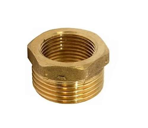 Футорка латунная 2"штуцер х1"1/4гайка