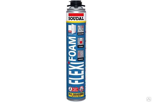 Пена монтажная Soudal Flexi Foam профи 750 мл 155472