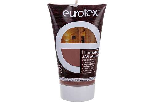 Шпатлевка для дерева "Eurotex" Махагон 0,225кг.
