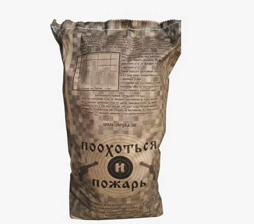 Уголь древесный береза 5кг