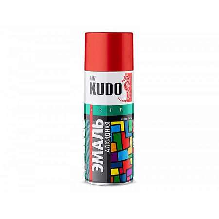 Краска аэрозольная "Kudo" 520мл. Красная KU-1003