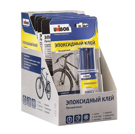 Клей эпоксидный Unibob 6гр 79826