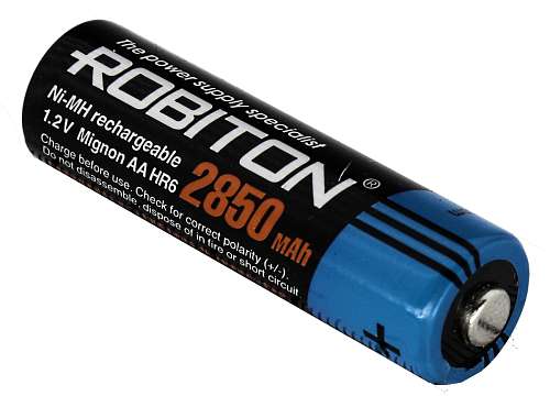 Батарейка аккум. Robiton R06 2850mA/h 