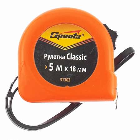Рулетка Sparta Classic 5м арт 31303